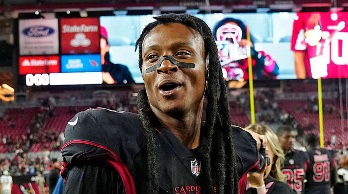 Wide receiver DeAndre Hopkins from a 2022 game with the Arizona Cardinals
